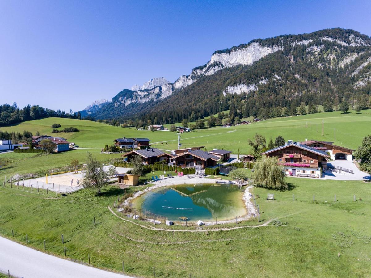 Narzenhof Wellness Chalets, Familien & Luxus Apartments Am Bauernhof St. Johann in Tirol Extérieur photo