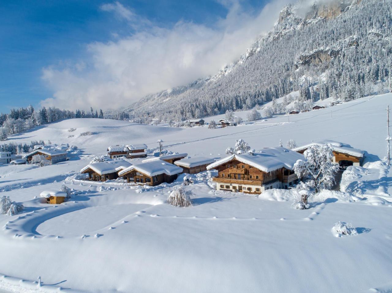 Narzenhof Wellness Chalets, Familien & Luxus Apartments Am Bauernhof St. Johann in Tirol Extérieur photo