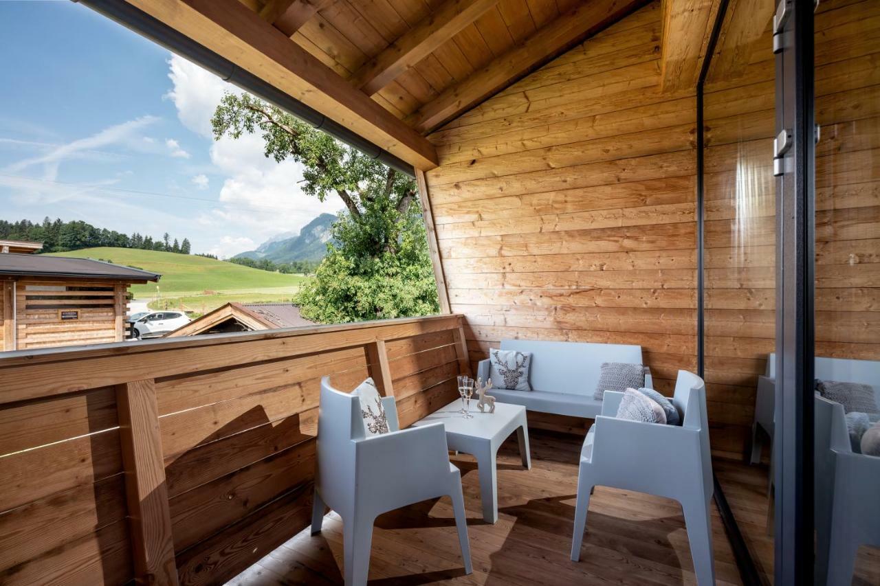 Narzenhof Wellness Chalets, Familien & Luxus Apartments Am Bauernhof St. Johann in Tirol Extérieur photo